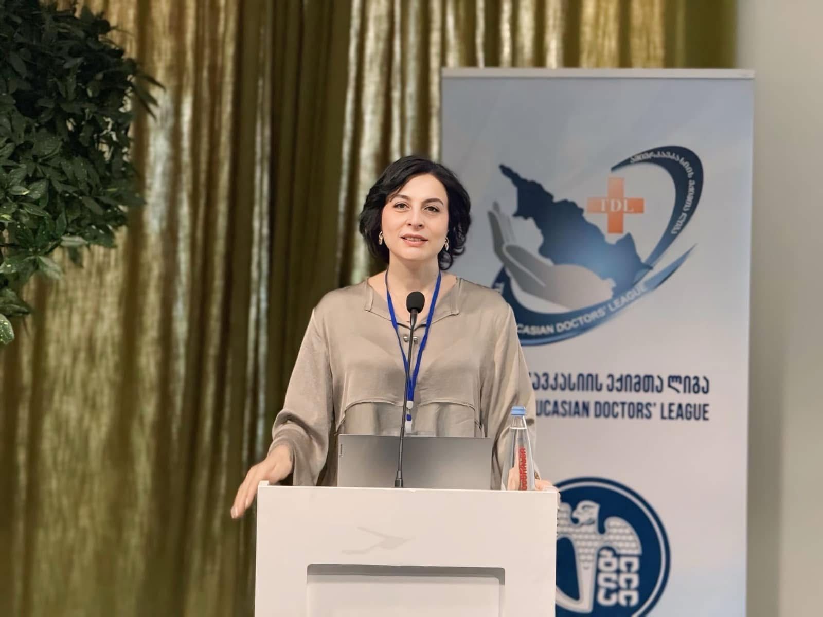 ლელა კოპალეიშვილი მოხსენებით გამოვიდა საერთაშორისო სამედიცინო კონფერენციაზე "გულმკერდის ღრუს დაავადებები და დიფერენციალური დიაგნოსტიკა"